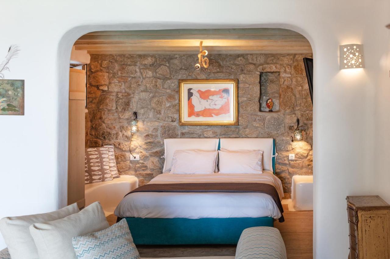 Amallini Suites Mykonos Super Paradise Beach  Exterior foto