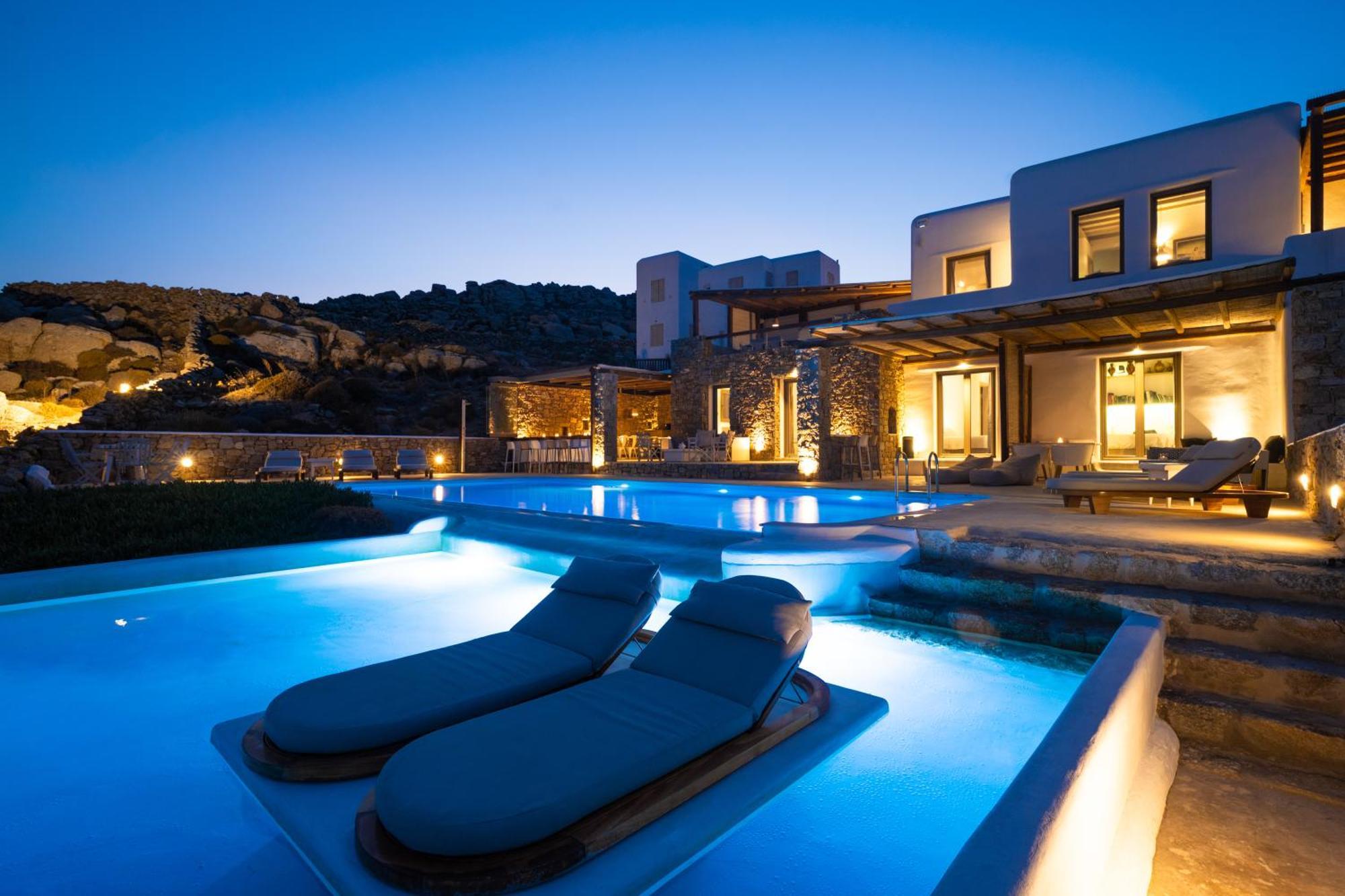 Amallini Suites Mykonos Super Paradise Beach  Exterior foto