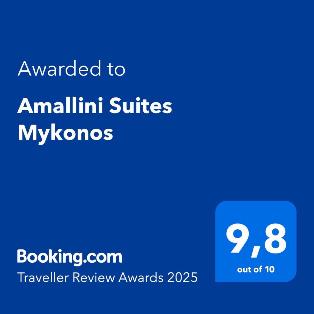 Amallini Suites Mykonos Super Paradise Beach  Exterior foto